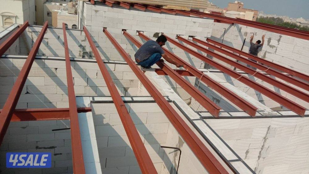 حداد عامه مظلات اسوار غرف حديق سندوتش بانل جميع مناطق الكويت3