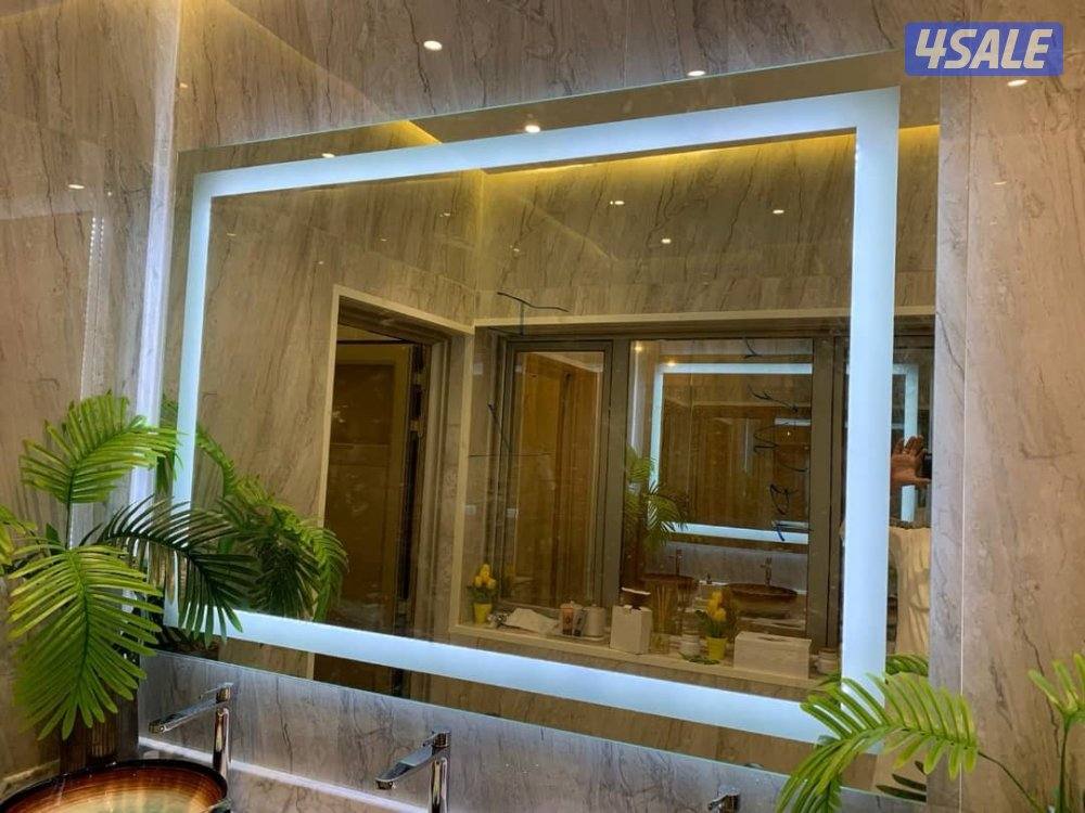 تركيب زجاج ومرايا شاور بكس وجهات سكريت ستيل بلاستك زجاج طاولالت10