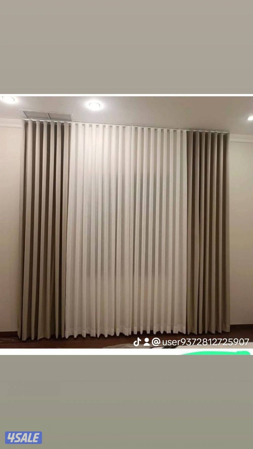 تنجيد وتفصال كنفات واطقم مودرن وتركيب وتفصيل ستاير ويفي ولينين رول3