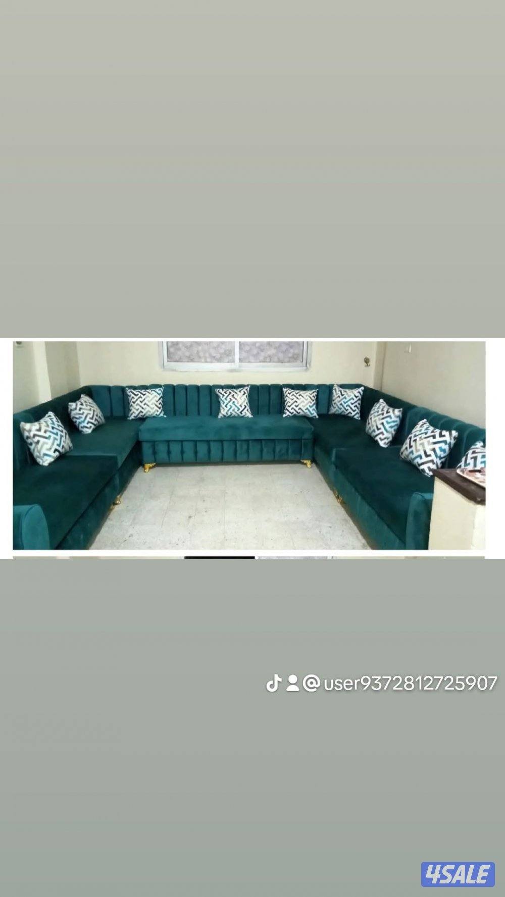 تنجيد وتفصال كنفات واطقم مودرن وتركيب وتفصيل ستاير ويفي ولينين رول4