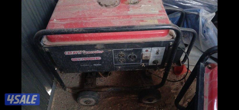 للبيع مكينه كهرباء ٧٥٠٠ واط روبن اليابانيه اخر اصدار0