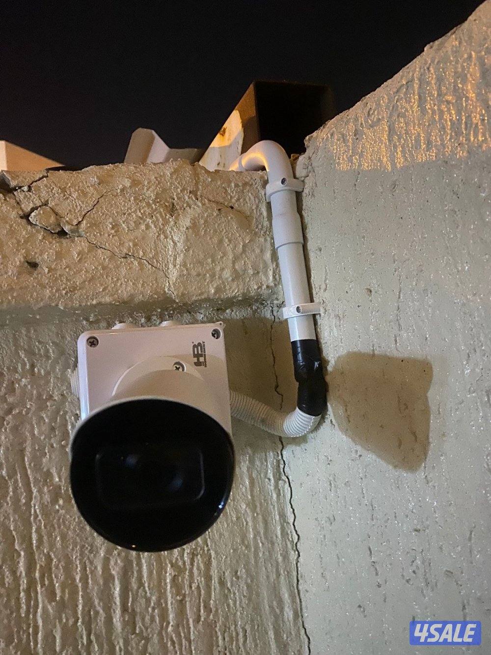 تركيب جميع كاميرات المراقبة الداخليه والخارجيه6