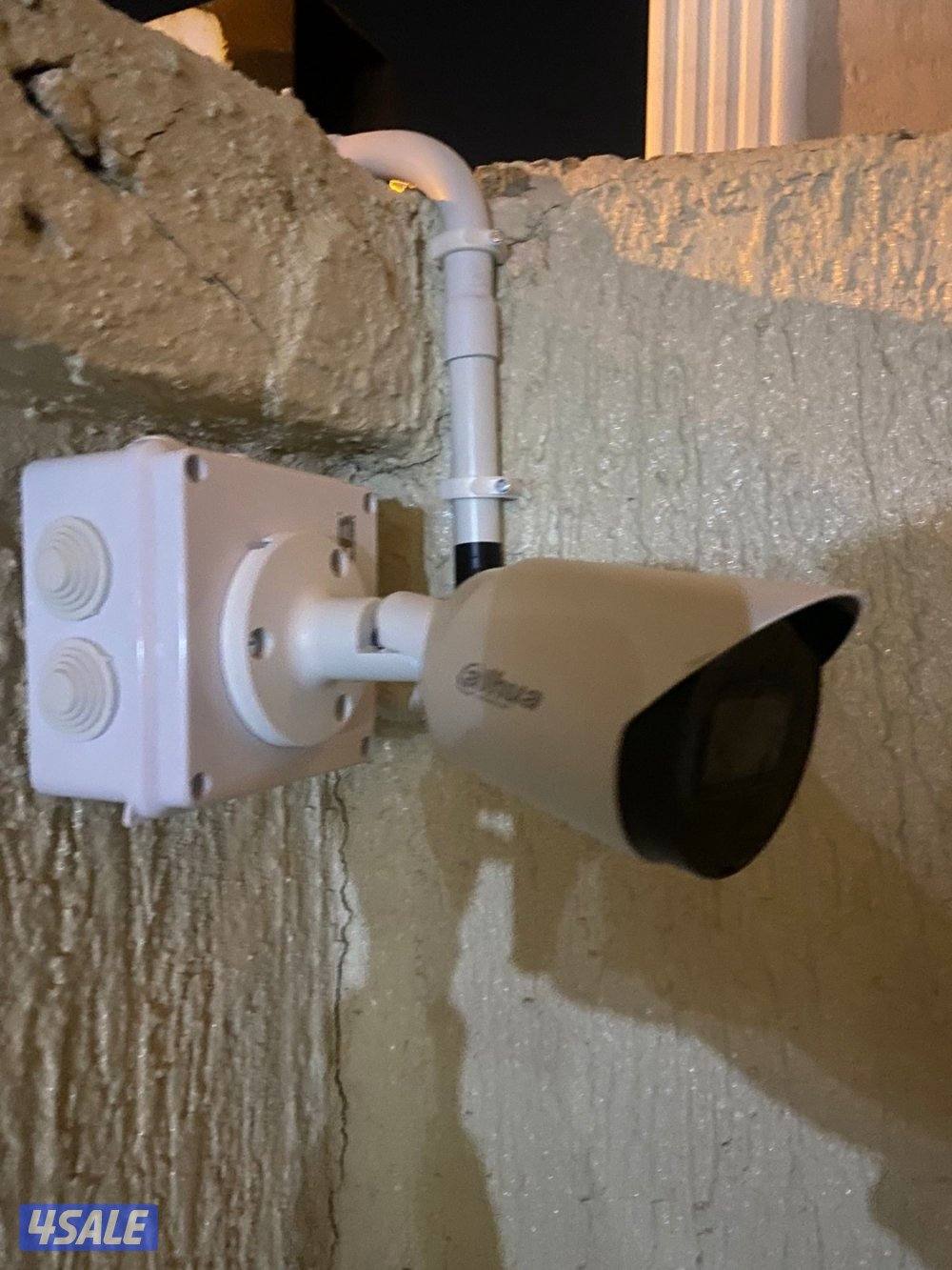 تركيب جميع كاميرات المراقبة الداخليه والخارجيه8