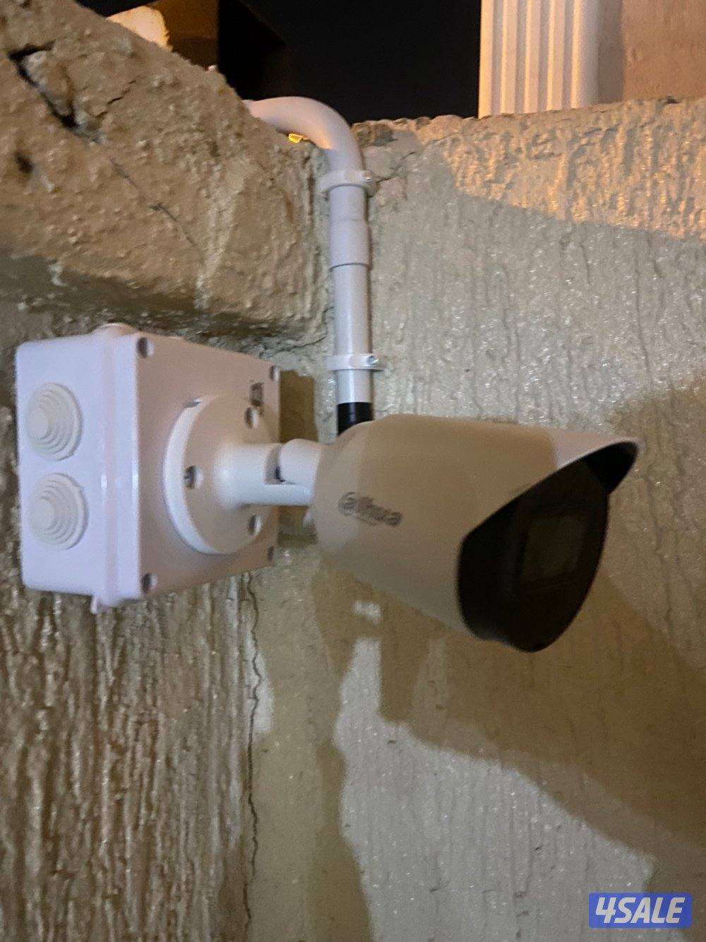 تركيب جميع كاميرات المراقبة الداخليه والخارجيه10