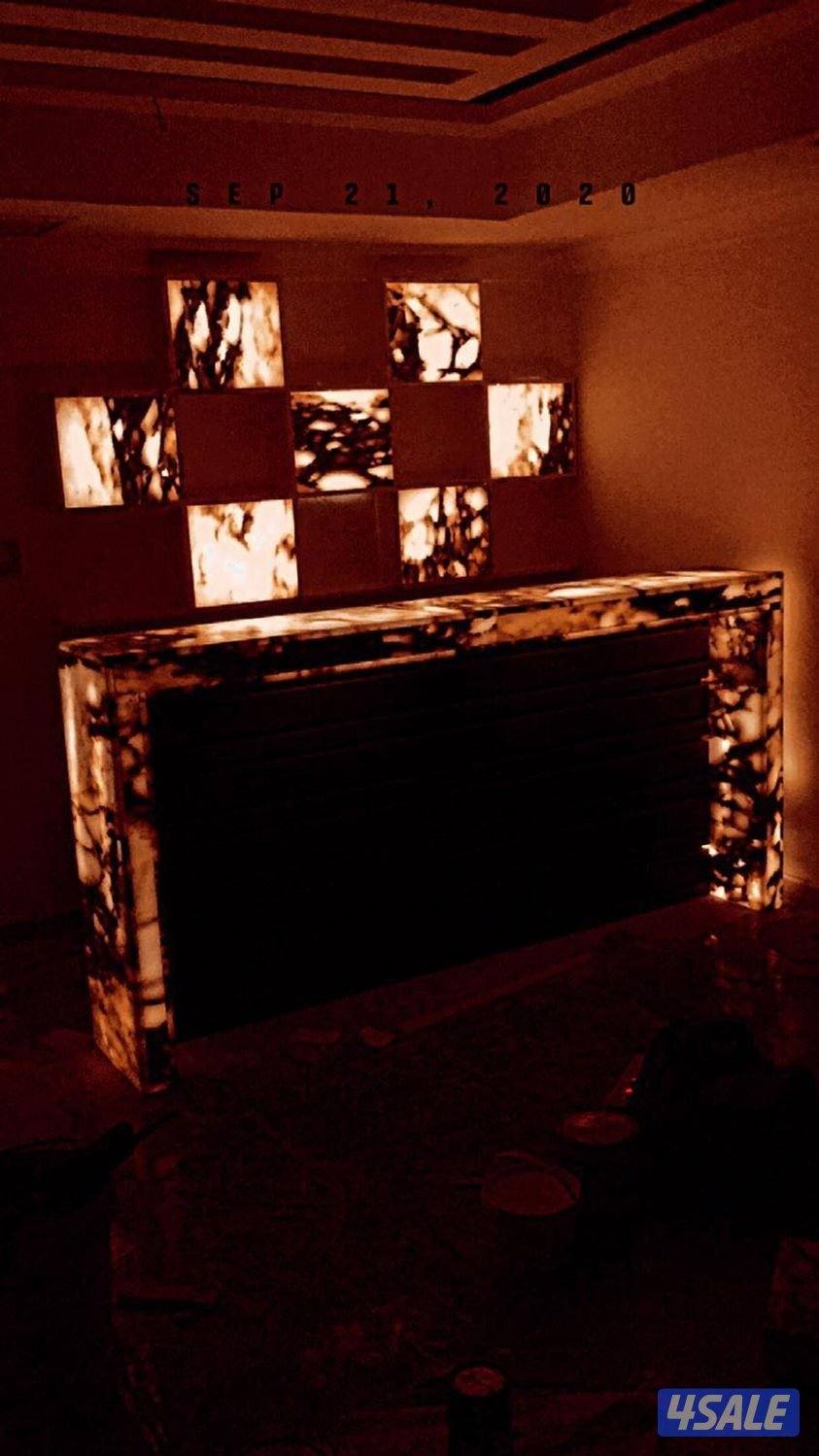 ابو احمد لأعمال النجاره والديكور الداخلي والبركيه وبديل الحجر والرخام13