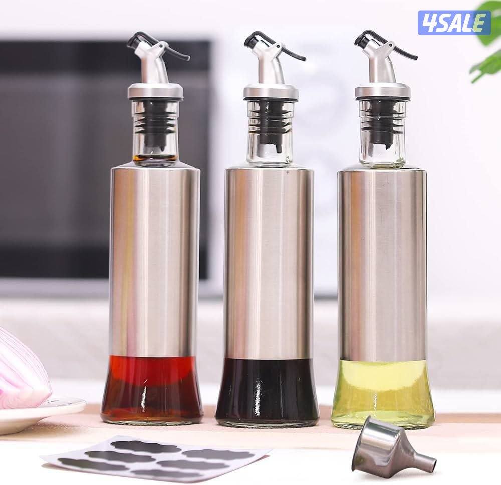 مجموعة موزعات الزيت والخل - 3 قطع .1