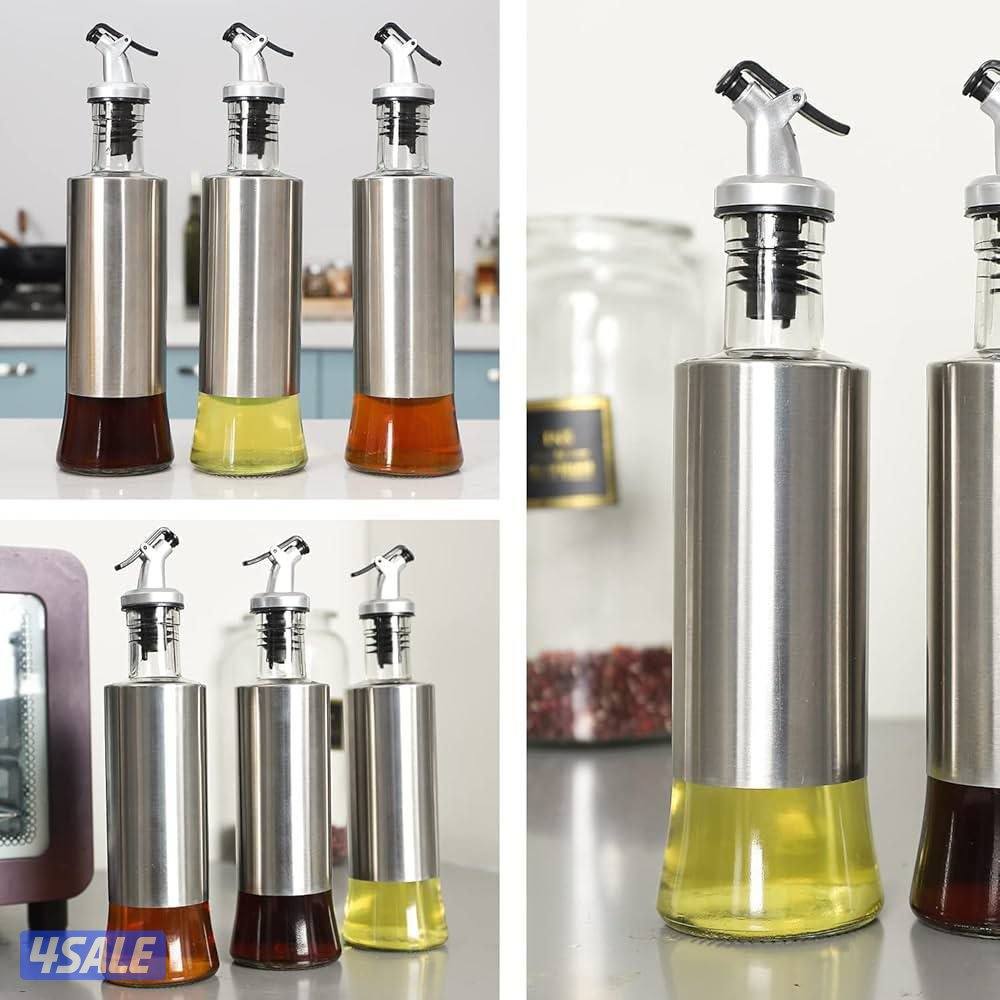 مجموعة موزعات الزيت والخل - 3 قطع .5