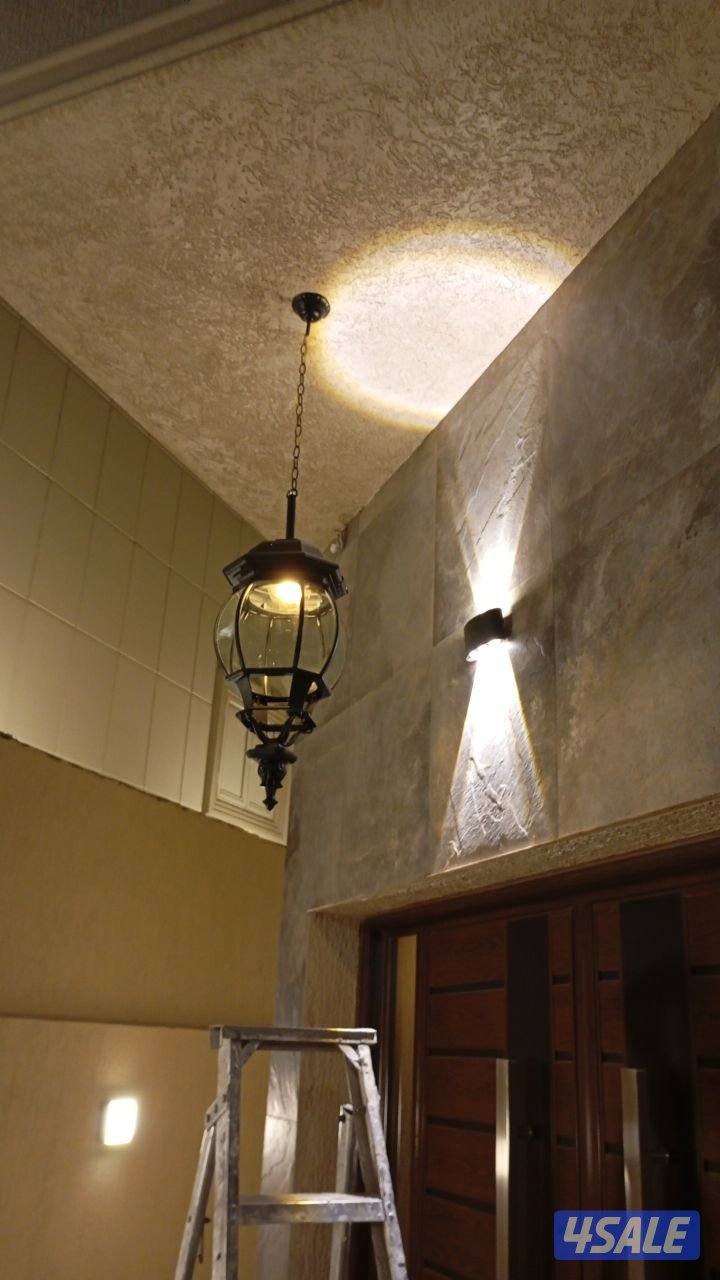 كهربائي تصليح جميع الشورتات وتركيب جميع الثريات والاضاءه وتبديل البلاك1