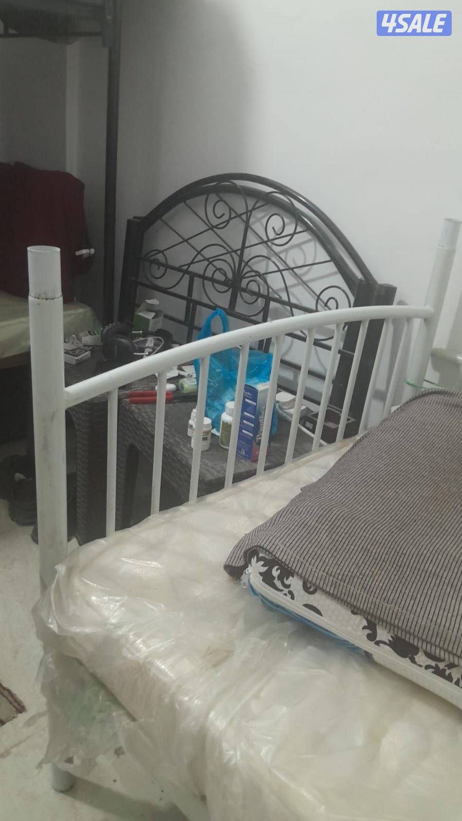 سراير حديد جديد للعمالة المنزلية بفرشات طبيه جميع المقاسات4