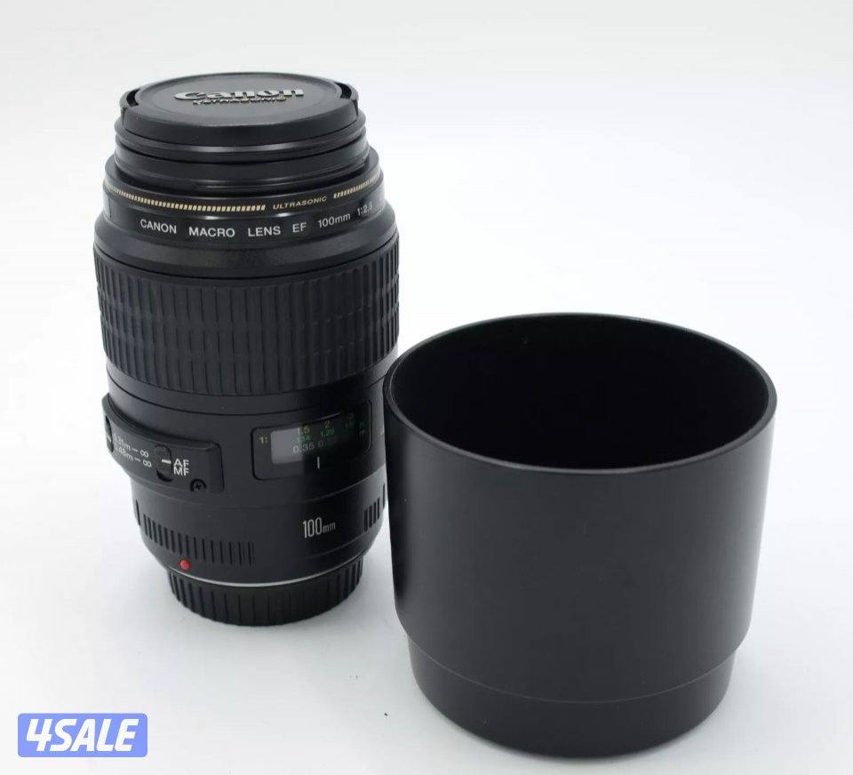 Canon Macro 100 F 2.8 عدسة كانون0