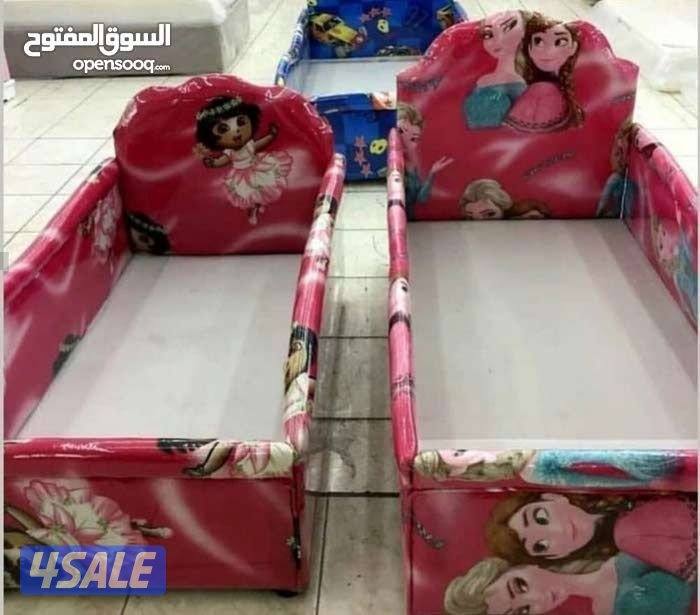 سرير اطفال جميع المقاسات والالوان متوفره باقل الاسعار3