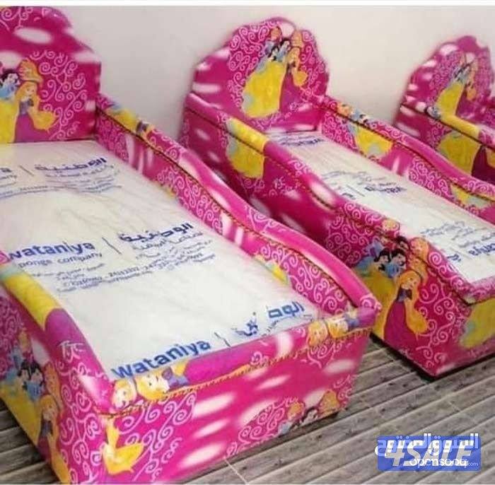 سرير اطفال جميع المقاسات والالوان متوفره باقل الاسعار12