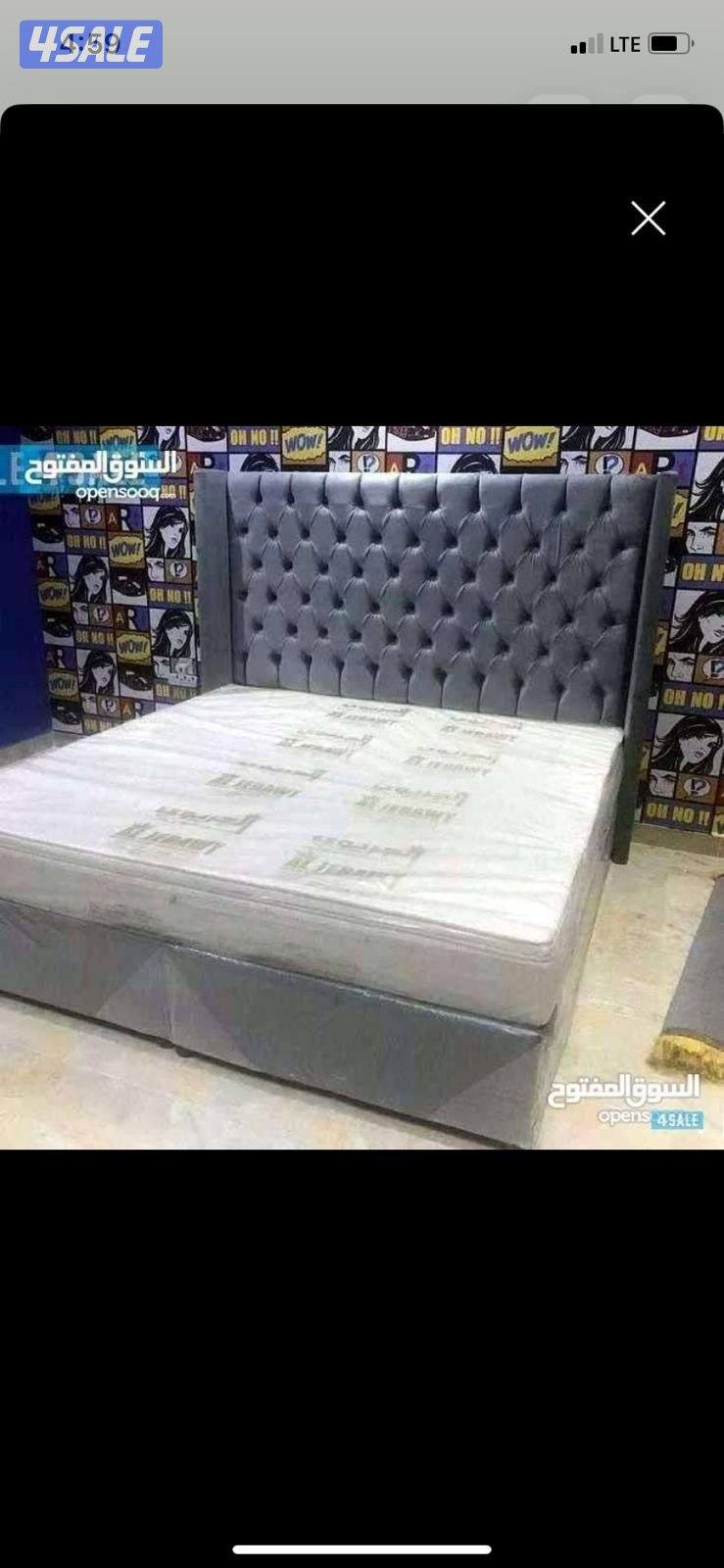 سراير نفرين جديد بفرشات طبيه جميع المقاسات والالوان متوفره4