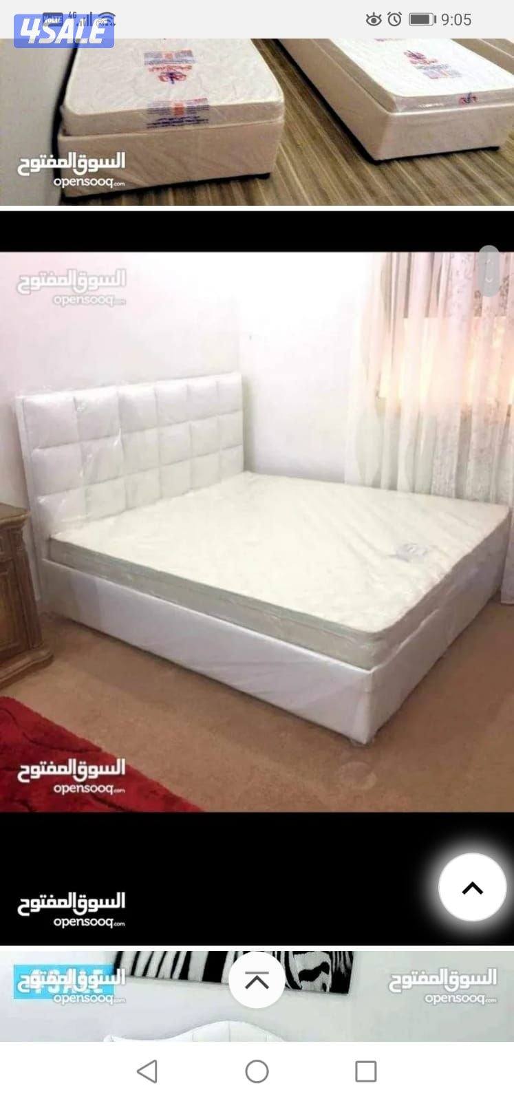 سراير نفرين جديد بفرشات طبيه جميع المقاسات والالوان متوفره5