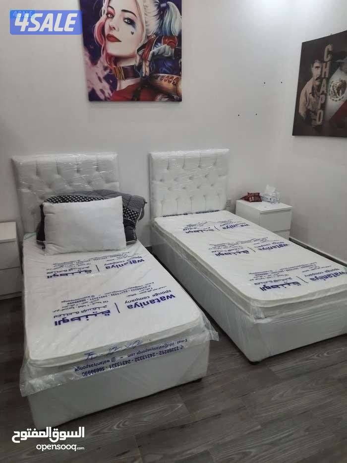 سراير وفرشات طبي جميع المقاسات والالوان متوفره باقل الاسعار0