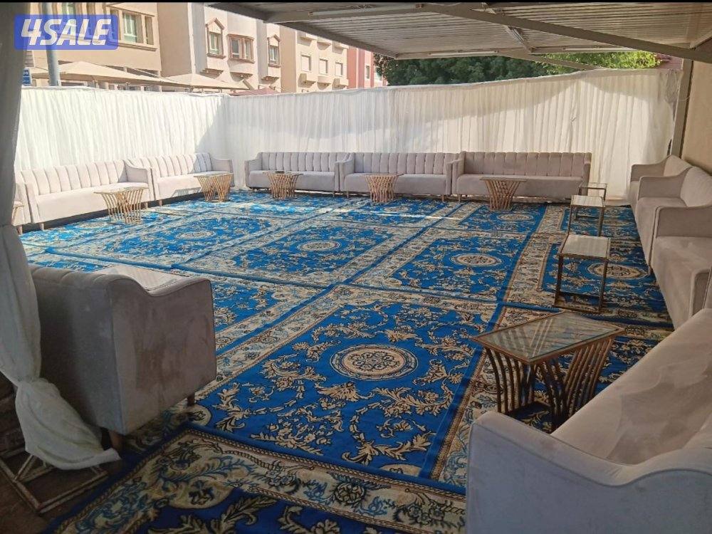 تاجير كنب قهوجيه زينه دفايات جميع مستلزمات الافراح والمناسبات والحفلات5