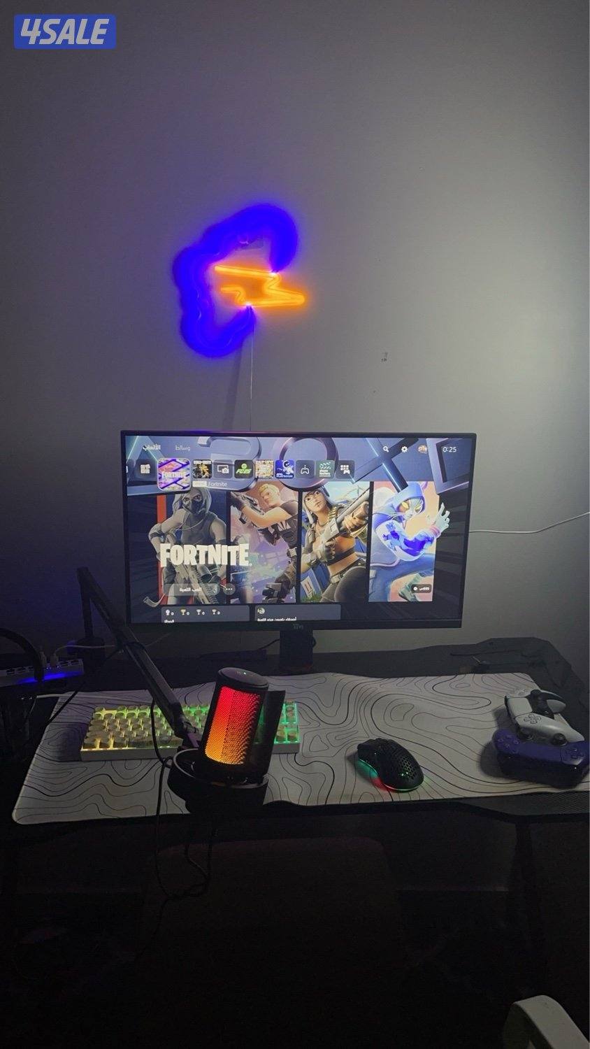 سوني 5 وشاشة 280IPS 0.5ms 27بوص من توستد بسعر الي تبيه0