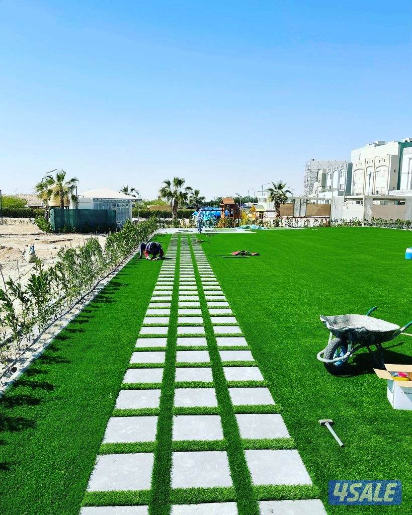 تنسيق حدائق ومبيعات ورود وثيل طبيعي وصناعي والسياج التركي وبديل الخشب14