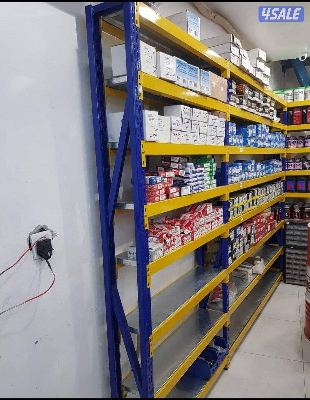 ارفف تخزين معدنية لجميع المخازن والمستودعات14