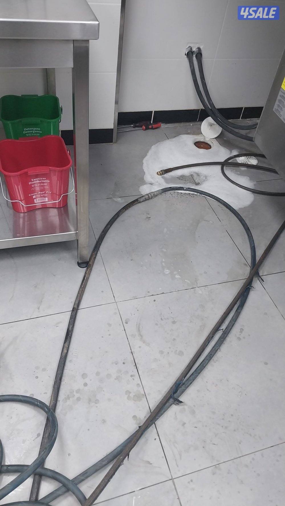 تسليك مجاري بأحدث المكائن الضغط ماء وهواء والسبرنج جميع مناطق الكويت8