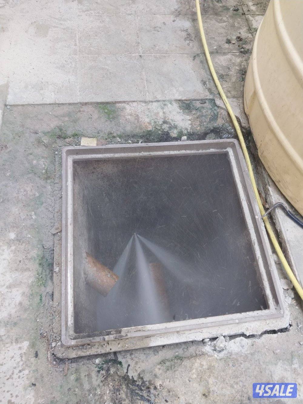 تسليك مجاري بأحدث المكائن الضغط ماء وهواء والسبرنج جميع مناطق الكويت11