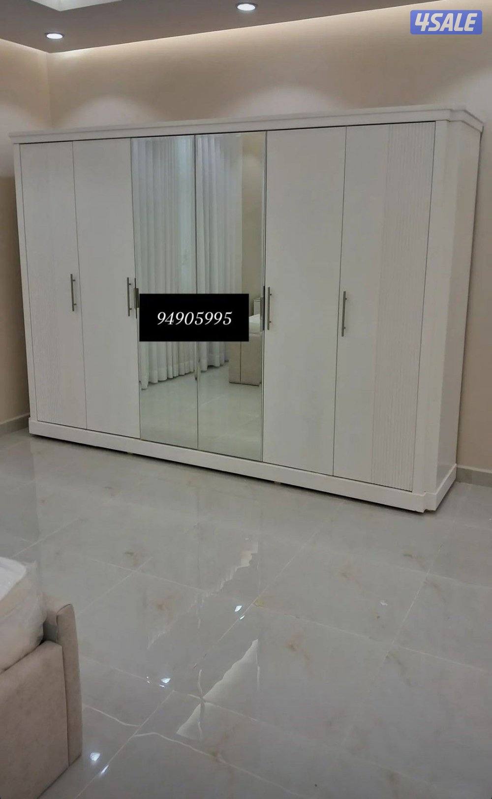 تفصال سراير طيبه وفرشات طيبه وغرف نوم وكبتات حسب الطلب ♥🇰🇼⚒️4