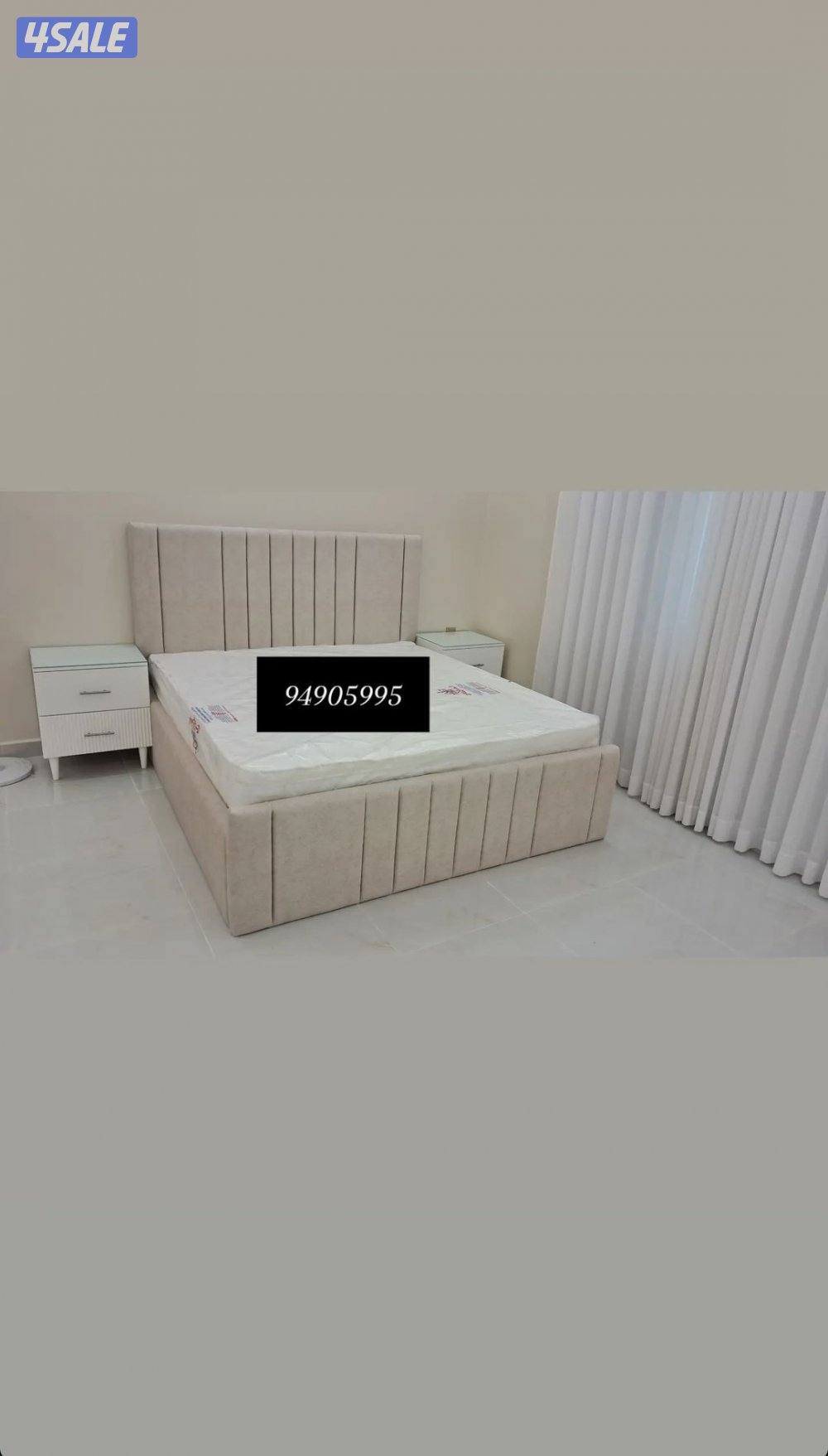 تفصال سراير طيبه وفرشات طيبه وغرف نوم وكبتات حسب الطلب ♥🇰🇼⚒️5