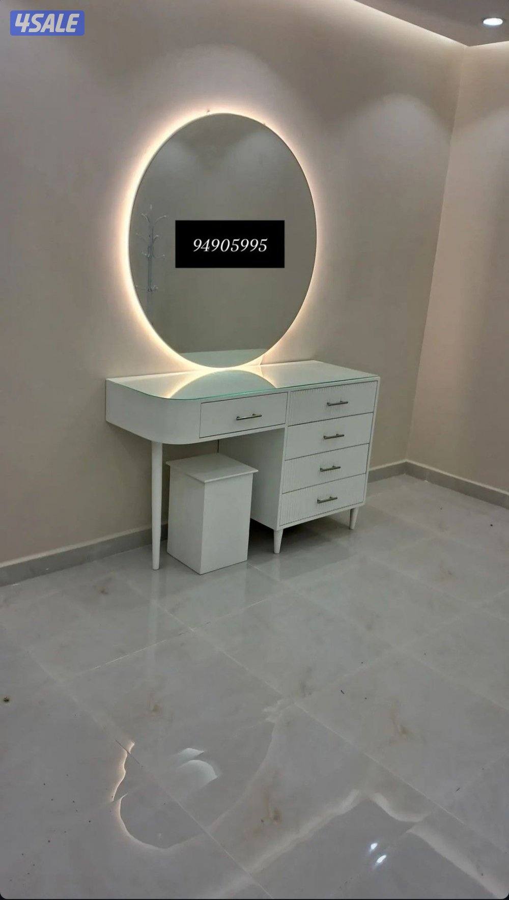 تفصال سراير طيبه وفرشات طيبه وغرف نوم وكبتات حسب الطلب ♥🇰🇼⚒️6