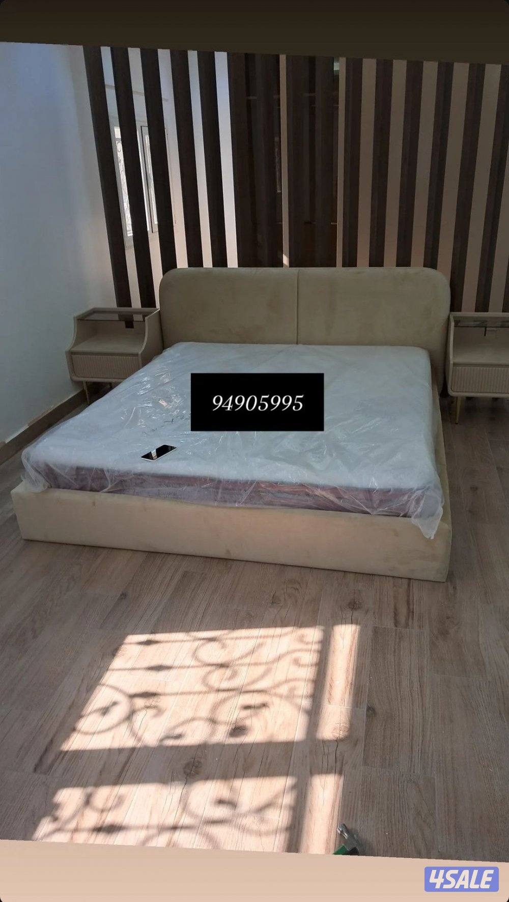 تفصال سراير طيبه وفرشات طيبه وغرف نوم وكبتات حسب الطلب ♥🇰🇼⚒️9