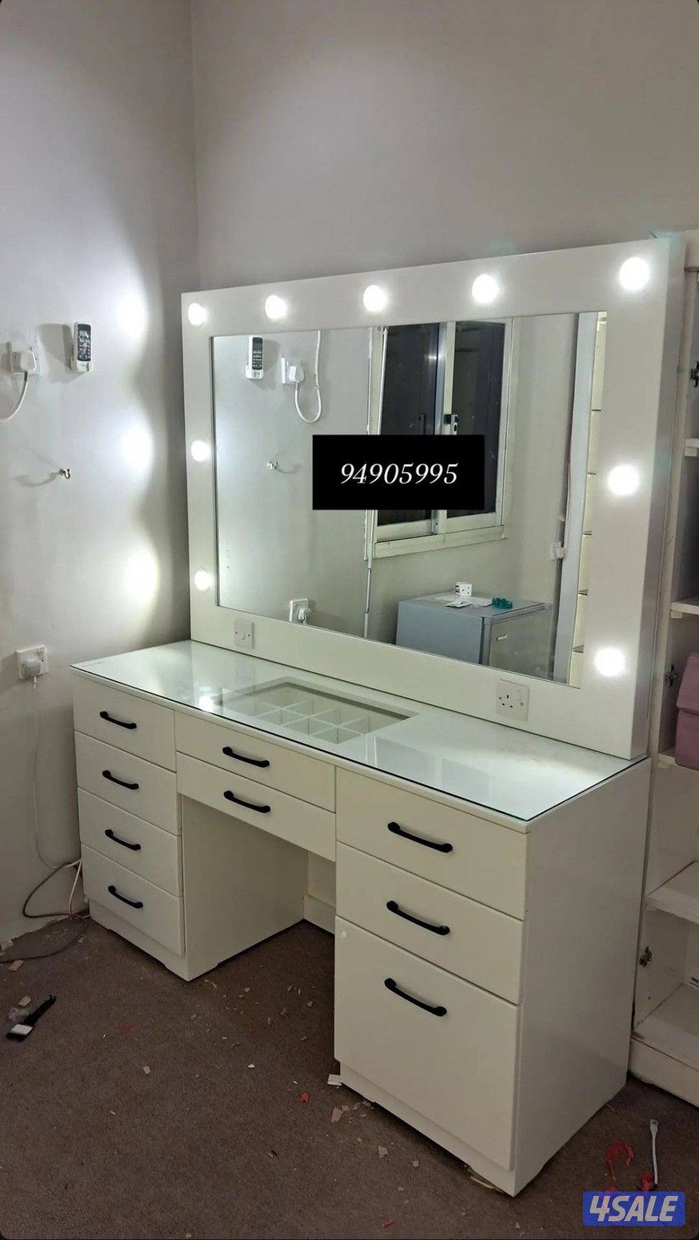 تفصال سراير طيبه وفرشات طيبه وغرف نوم وكبتات حسب الطلب ♥🇰🇼⚒️10