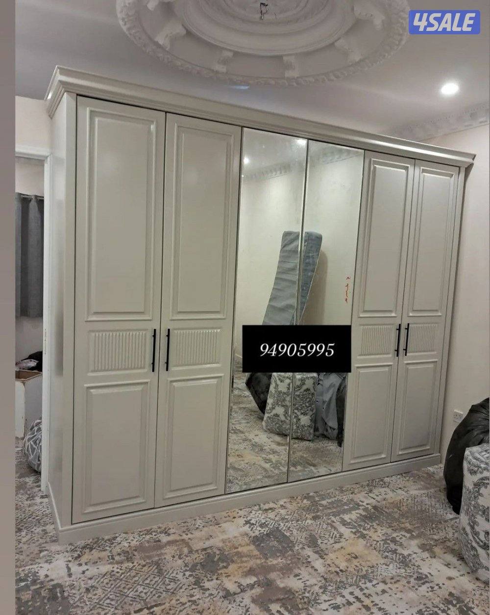 تفصال سراير طيبه وفرشات طيبه وغرف نوم وكبتات حسب الطلب ♥🇰🇼⚒️14