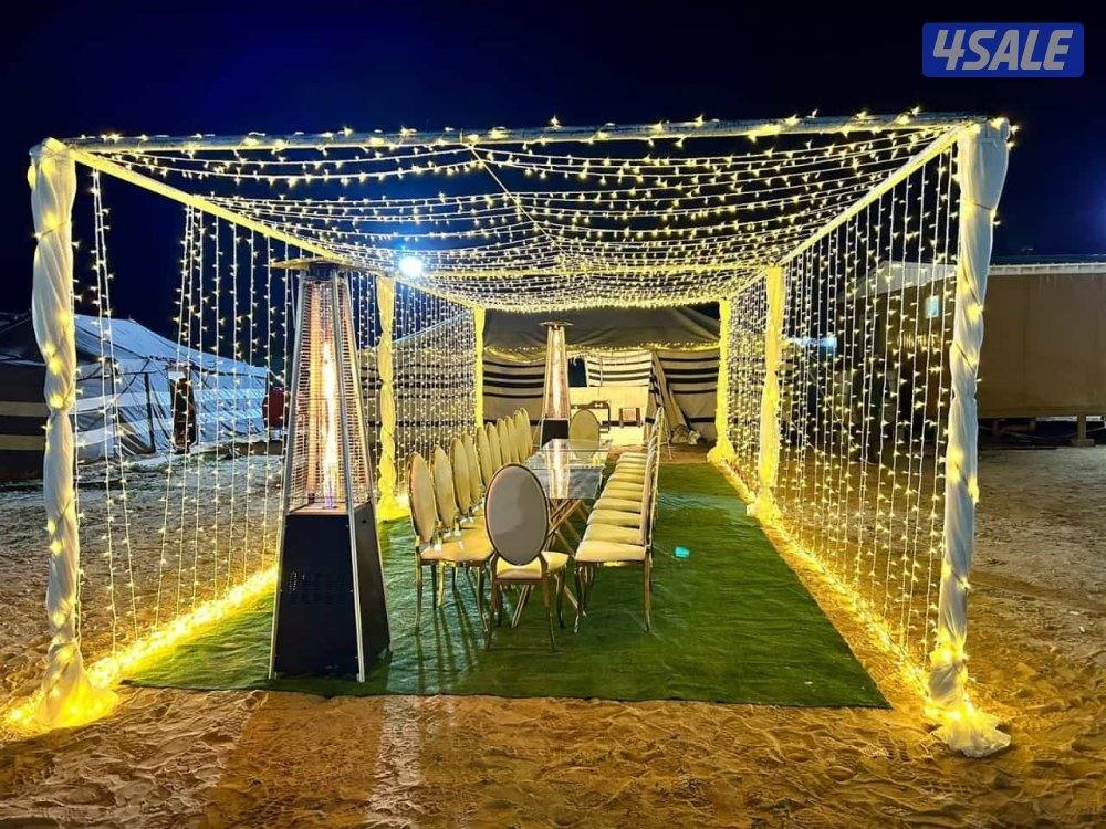 تاجير دفايات تاجير خيام تاجير كراسي وقهوجيه وتسكير  وزينه تاجير كنفات3