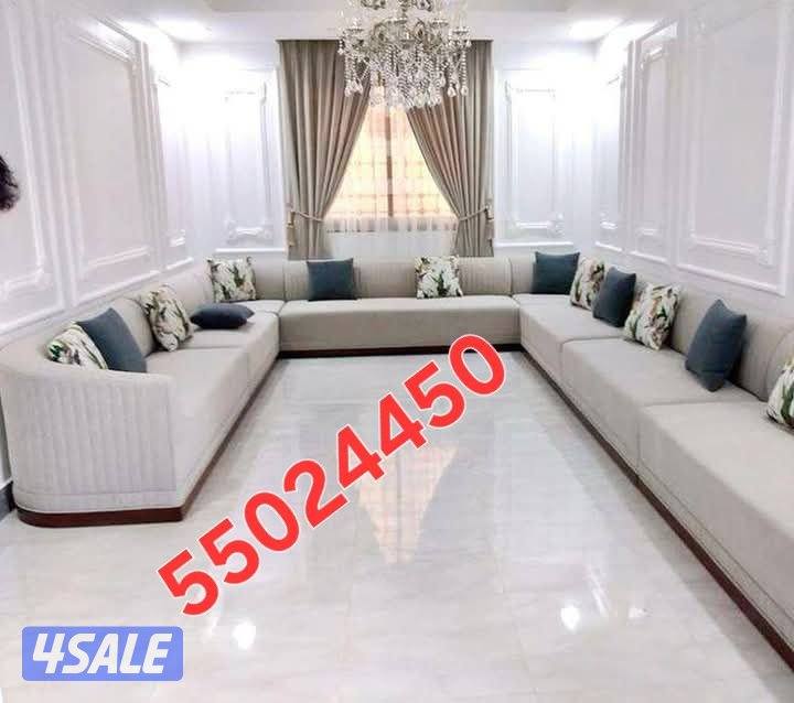 تفصيل وتنجيد جميع انواع الستائر و الجلسات والغنفات والستائرالروول0