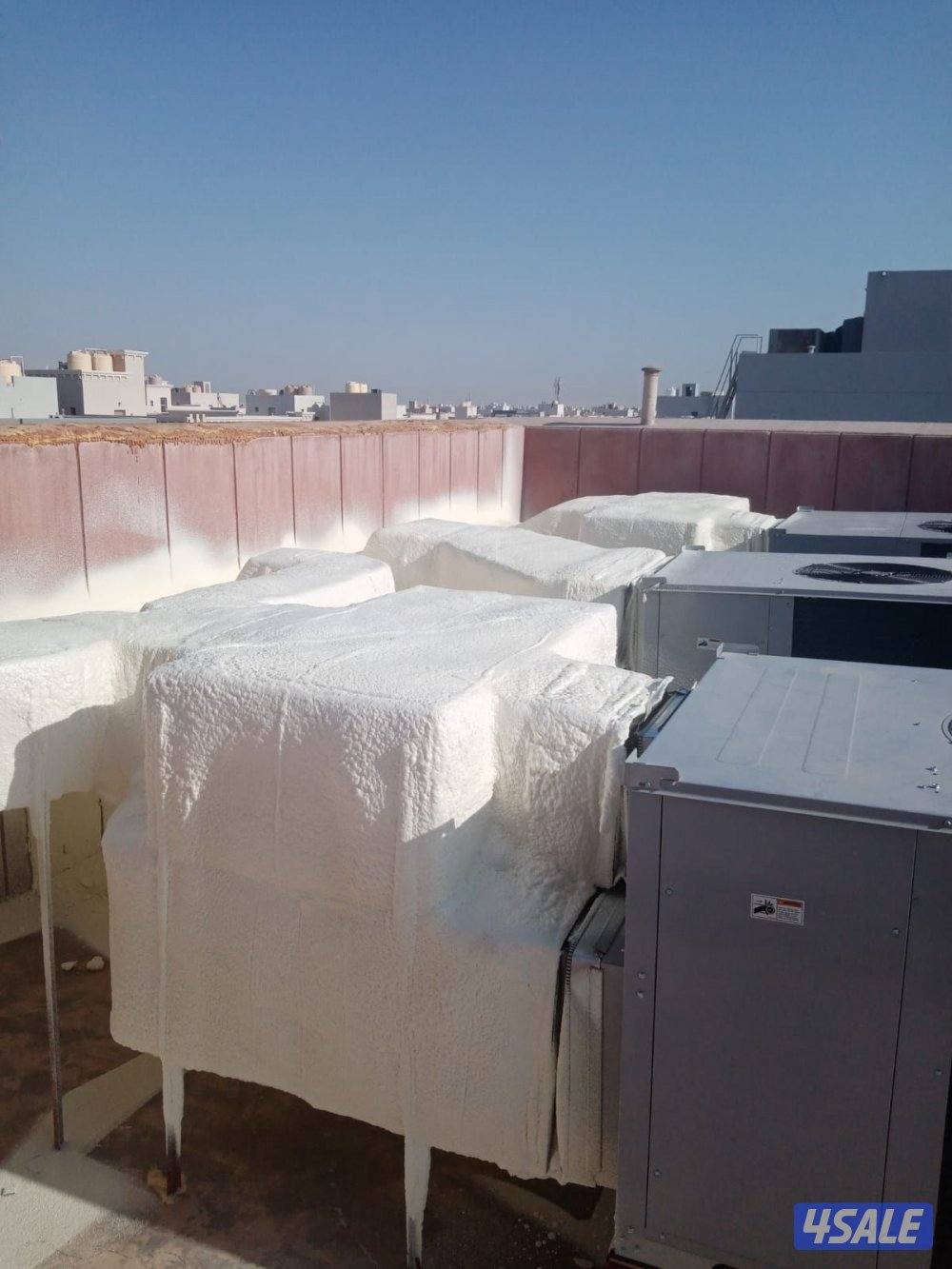 عمل جميع انواع العوازم اسطح حمامات رش امريكي سراديب5