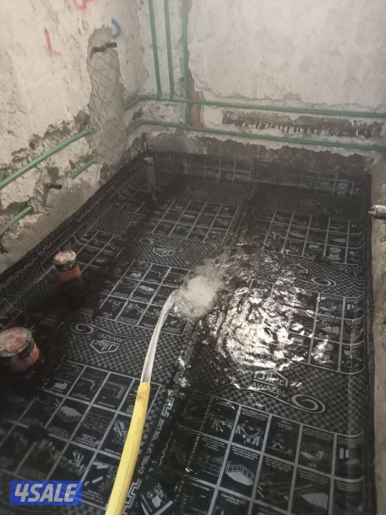 عمل جميع انواع العوازم اسطح حمامات رش امريكي سراديب8