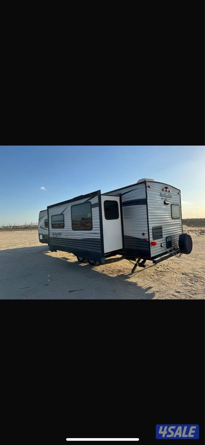 للبيع كرفان نظيف0