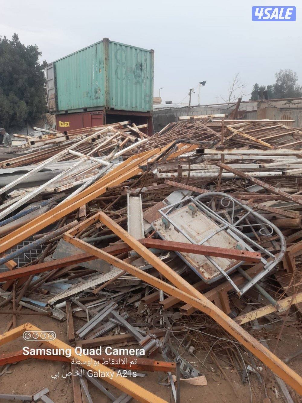 نشتري سكراب والحديد المنيو وحدات تكيف والجواخير والشاليهات وجميع سكراب2