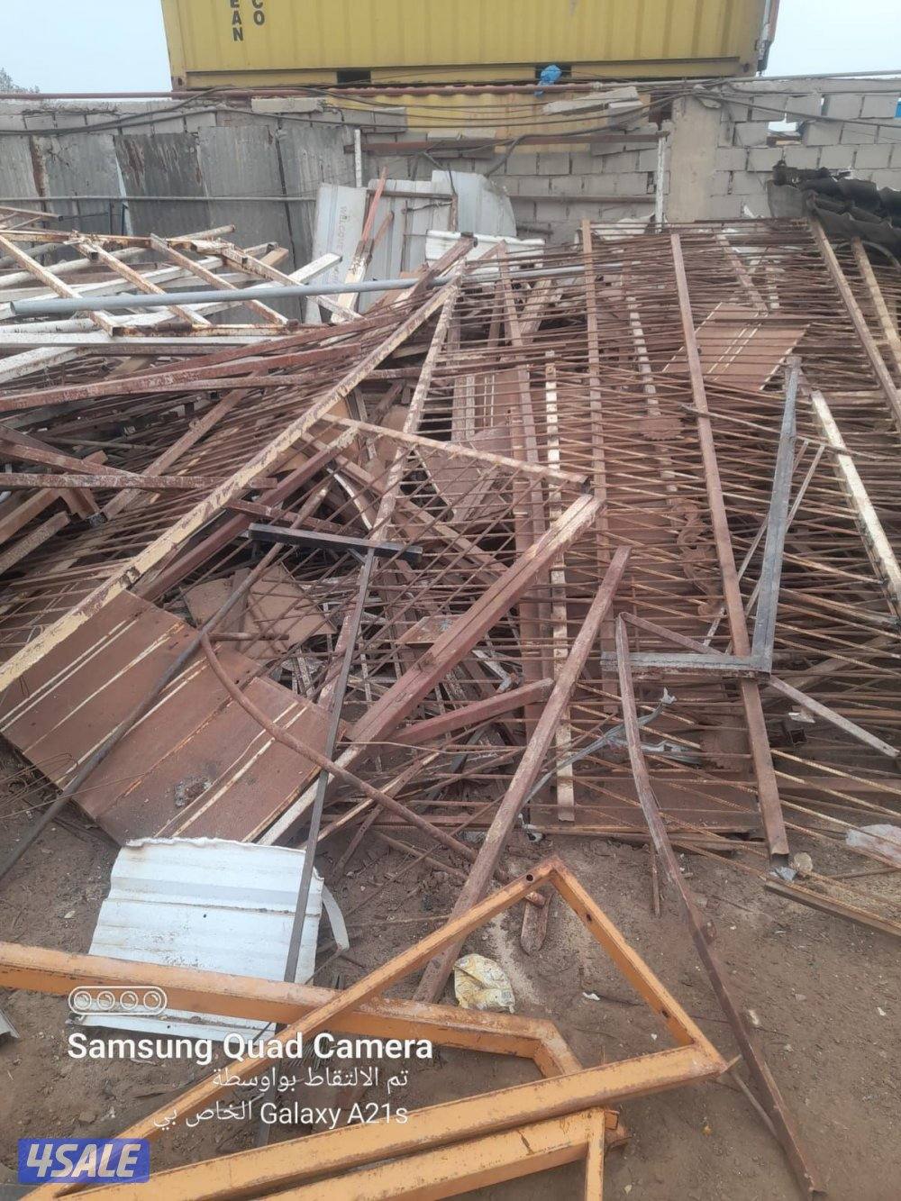 نشتري سكراب والحديد المنيو وحدات تكيف والجواخير والشاليهات وجميع سكراب6