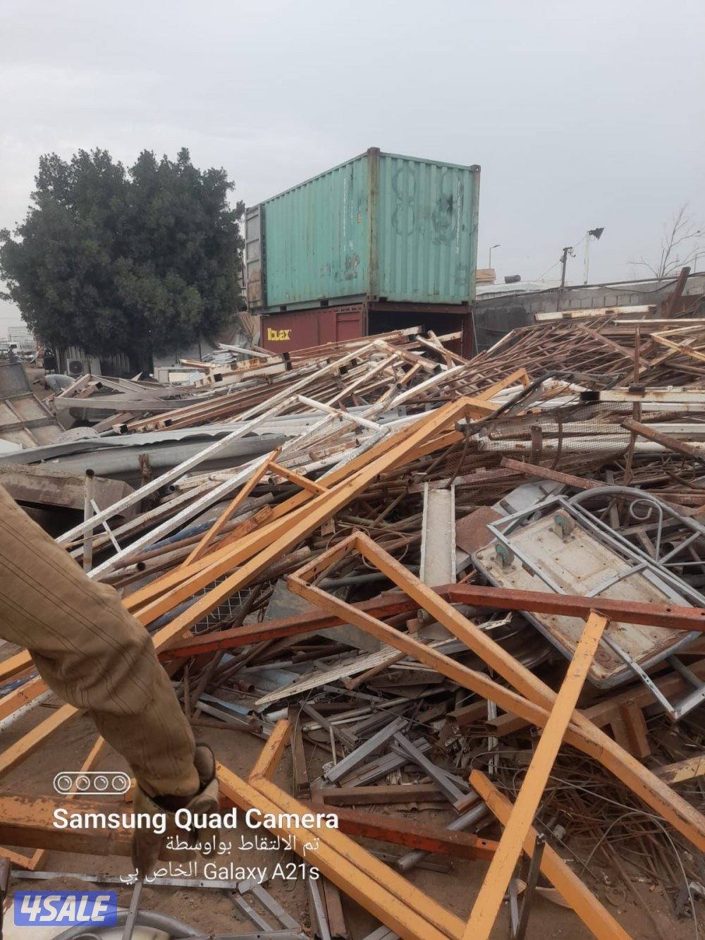 نشتري سكراب والحديد المنيو وحدات تكيف والجواخير والشاليهات وجميع سكراب7