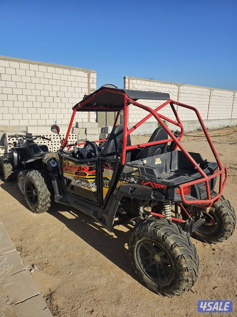 للبيع بقي سيارة مع العربانه صيني موديل 20214