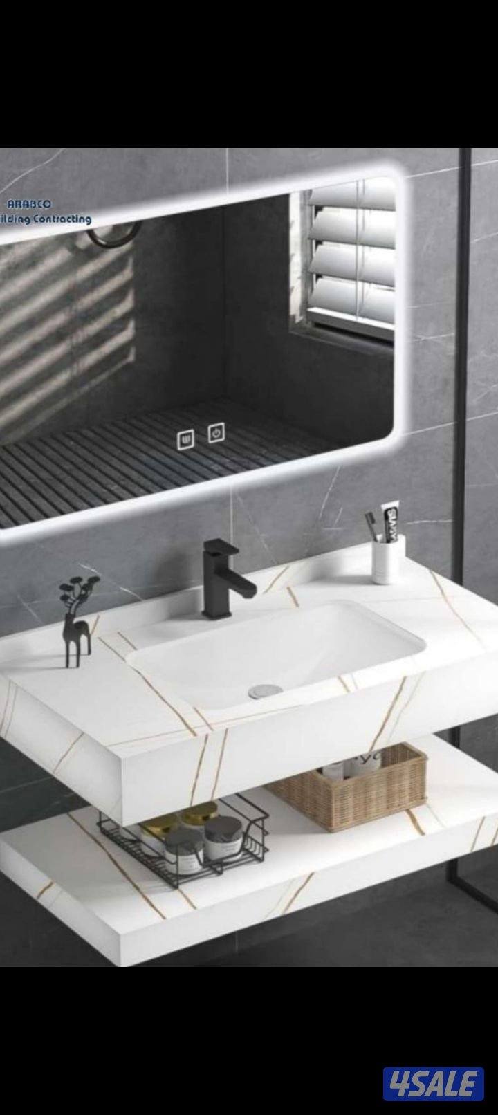 معلم ومقاول سيراميك وصحي وعازل حمامات ومطابخ ارضيه وطوفه شعل مع اغراض2