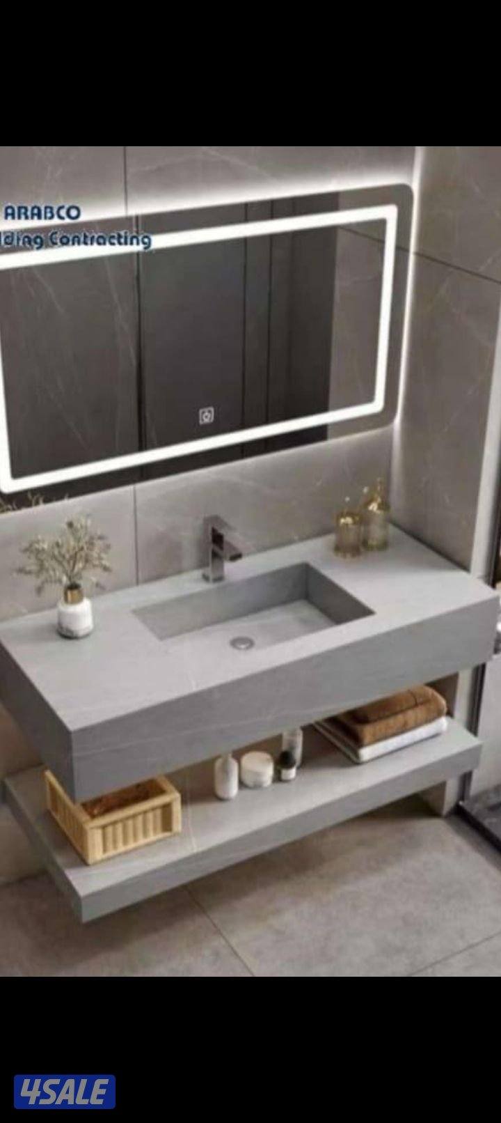 معلم ومقاول سيراميك وصحي وعازل حمامات ومطابخ ارضيه وطوفه شعل مع اغراض12