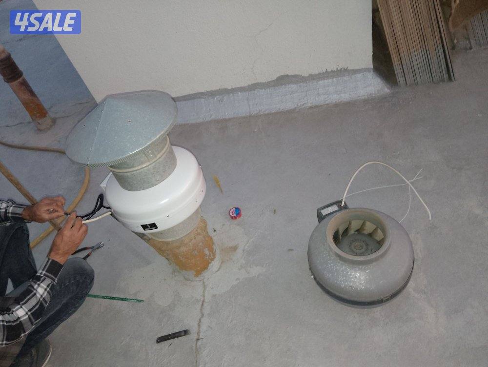 فني هندي تهويه المركزيه central ventilation technician5