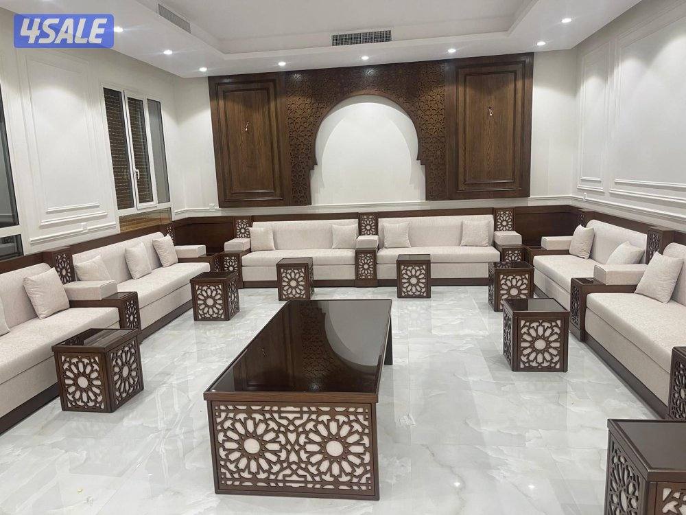 تفصال وتنجيد جميع موديلات الكنب الأمريكي والرسمي اسفنج البغلي3