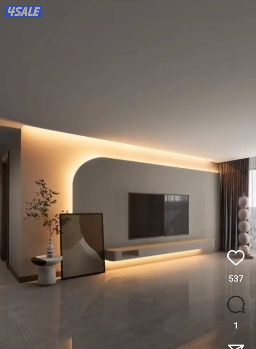 ديكور جبس جبسم بورد بلازما أسعار مناسب ابو علي5