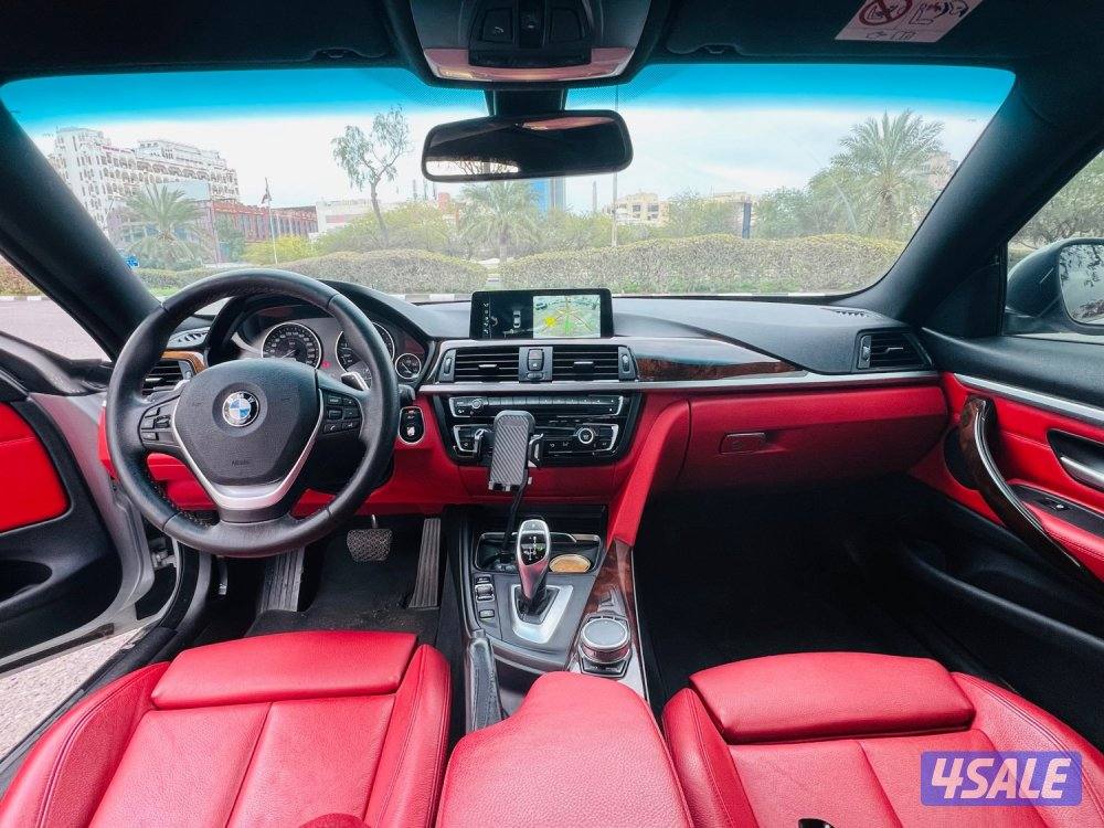 BMW 430i 2017 حالة الوكالة بالكامل تم عمل الصيانة و تواير جديدة1