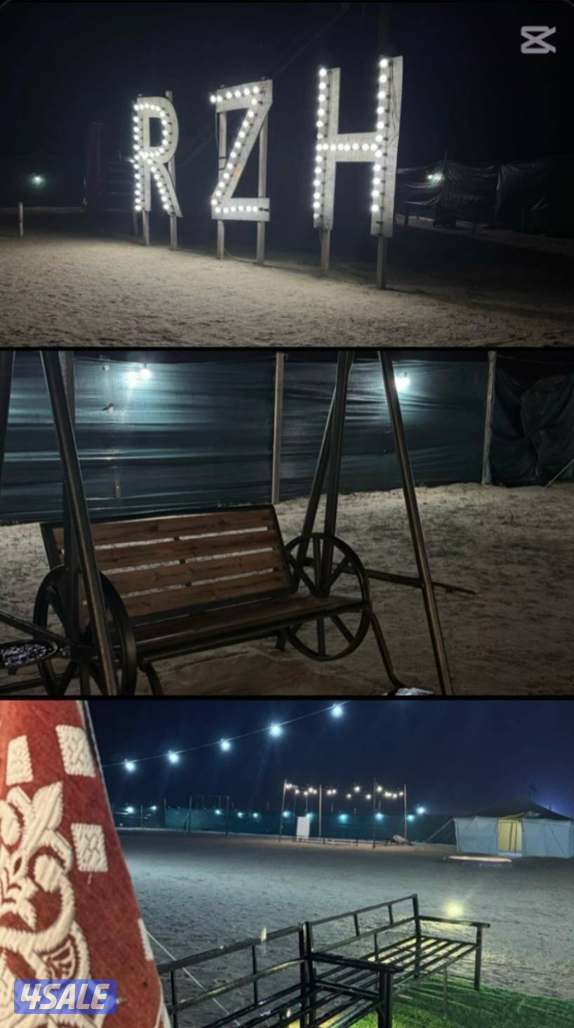 للبيع مخيم⭐️⭐️⭐️1