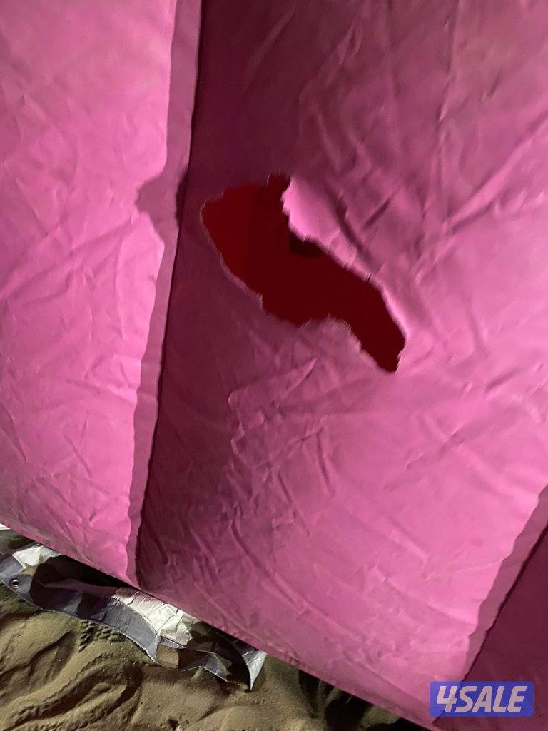 خياطة نطاطيات المشقوقة وإصلاح الترمبلين وبيع نطاطيات مستعملة ومكاين0