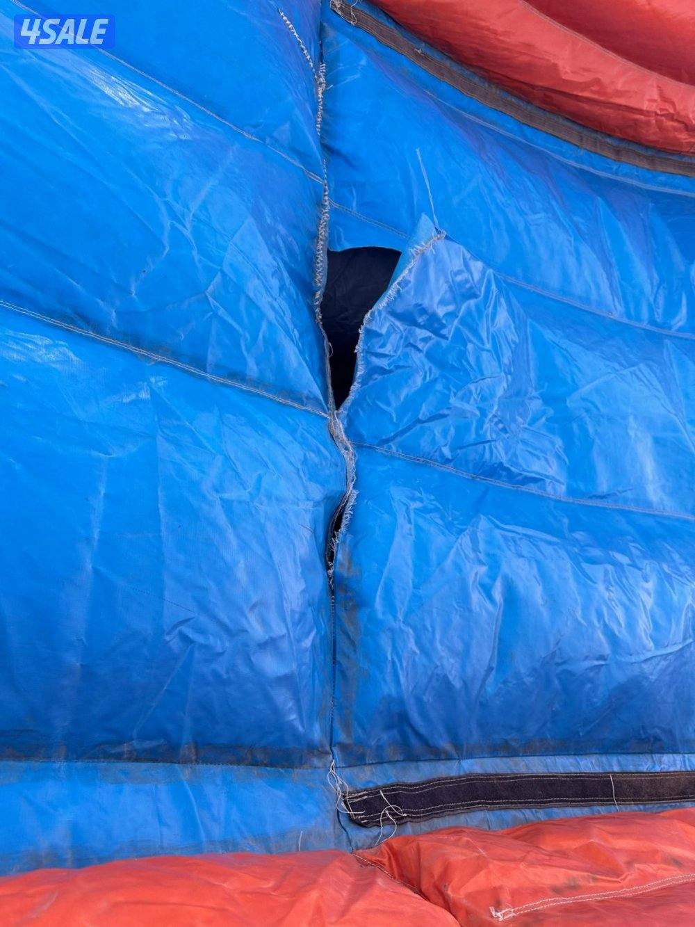 خياطة نطاطيات المشقوقة وإصلاح الترمبلين وبيع نطاطيات مستعملة ومكاين3