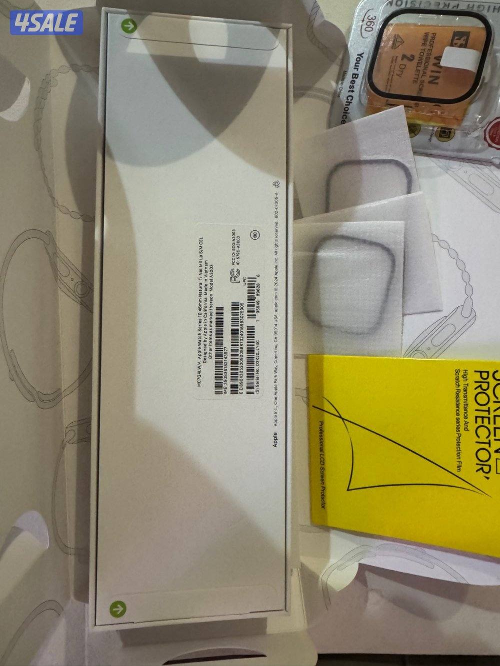 ساعة أبل 10 تيتانيوم4